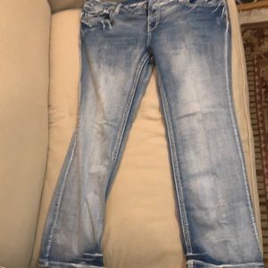 Stone Washed ‘Short and Sexy Series’ Jeans